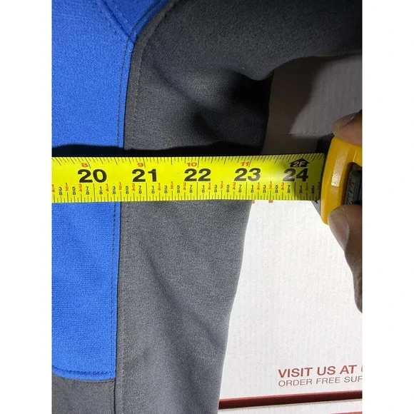 NFL Detroit Lions Onfield Nike Dri-Fit Blue/Black Authentic Sports Hoodie Mens L - Picture 4 of 5